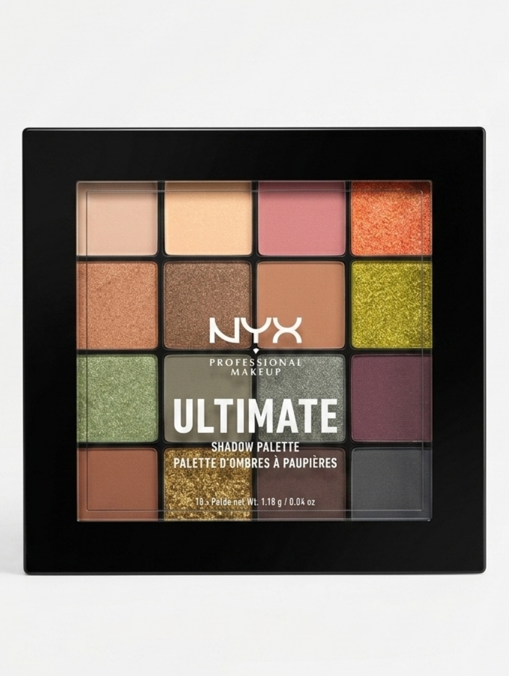 [[NYX]] Ultimate Eyeshadow Palette - Warm & Earthy 16-Color Set